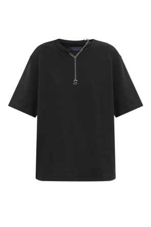 JW ANDERSON ロコフリントクルネックTシャツ JT0044PG0482 619 JW Anderson】JWアンダーソン ロゴ 刺繍 Tシャツ (J W ANDERSON